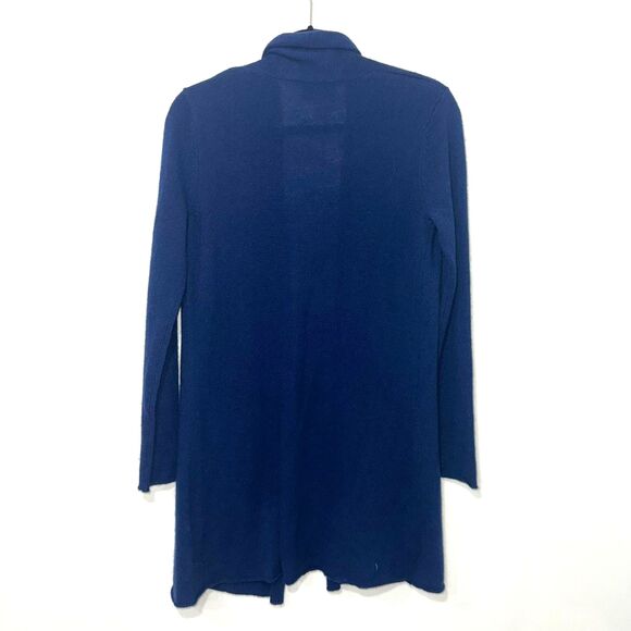 +Beryll Cashmere Open Front Cardigan - Navy O/S - Picture 2 of 4